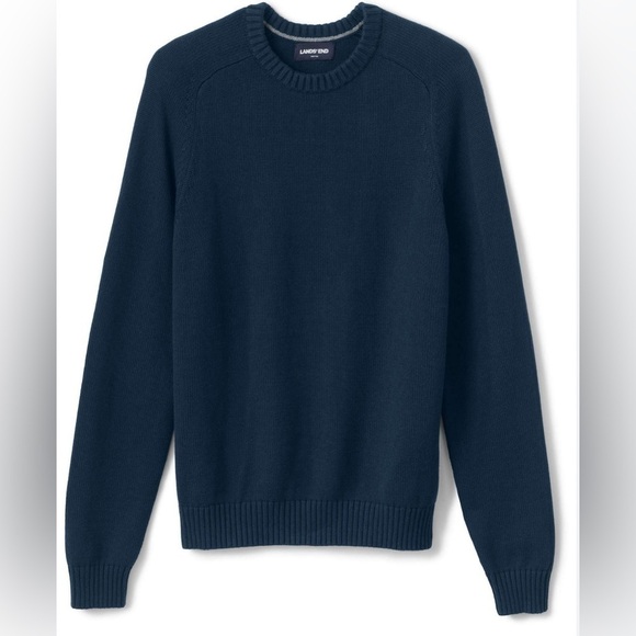Lands' End Other - Land’s End Drifter Cotton Sweater, Navy size‎ Large